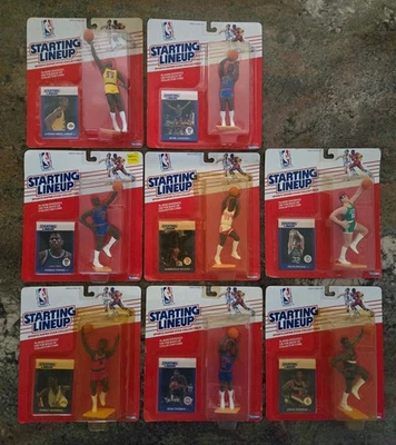 1988 Kenner Starting Lineup Basketball Lot Of 8 - Image 1 of 4