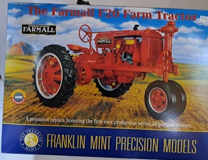 Franklin Mint Precision Models The Farmall F20 Farm Tractor – COA - Picture 1 of 5