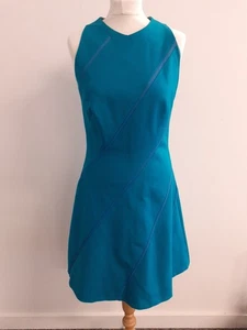 Karen Millen Striped Dress Uk 12 - Picture 1 of 7