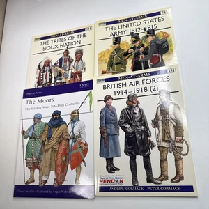 Osprey MEN AT ARMS Series 4 Book Lot 344 345 348 351 Sioux Nation US Army Moors - Picture 1 of 9