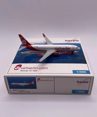 Herpa Wings 1:500 Air Berlin 737-800 - Immagine 1 di 2