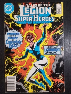 TALES OF THE LEGION OF SUPER HEROES #331 DC COMICS 1986 LIGHTNINNG LASS FN/VF - Image 1 of 4
