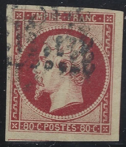 DIV-06-2-2: Losange D de Paris sur n°17A marges énormes - Imagen 1 de 1