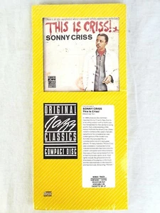 SEALED Sonny Criss - This Is Criss! CD Longbox 1990 Prestige OJCCD-430-2 - Picture 1 of 3