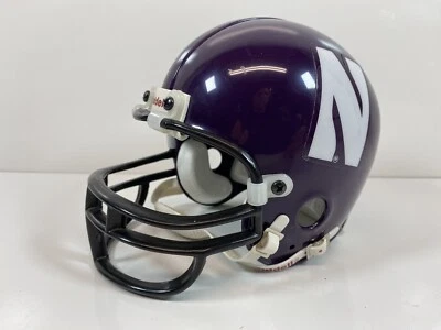 VINTAGE Northwestern Wildcats Riddell Authentic Mini Helmet, VERY NICE! - Изображение 1 из 4