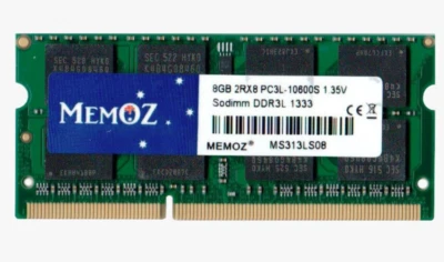Memoz 8 GB DDR3L 1333 Notebook PC3L 10600 Laptop Memoria Sodimm 204 Pines RAM Foto 1 de 4