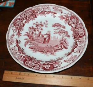 SPODE ARCHIVE COLLECTION GEORGIAN SERIES DINNER PLATE "GIRL AT THE WELL" - Picture 1 of 3