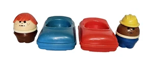 Cappello vintage Little Tikes Toddle Tots Cars People Ginger Boy afroamericano uomo - Foto 1 di 12