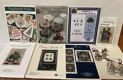 Christmas Themed Cross Stitch Pattern Lot, Sue Hill, JBW, Heartstrings, Etc - Image 1 of 4