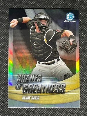 2022 Bowman Chrome Henry Davis Shades of Greatness SG-3 - Image 1 of 2
