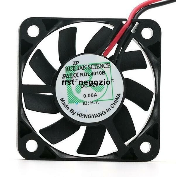 Xinruilian RDL4010B 4CM 4010 24V 0.06A two line super quiet double ball fan - Image 1 of 1