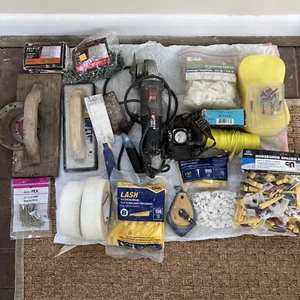 Large Lot Of Tile Installation & Cutting Tools Porter Cable Irwin A.Bottini - Picture 1 of 12