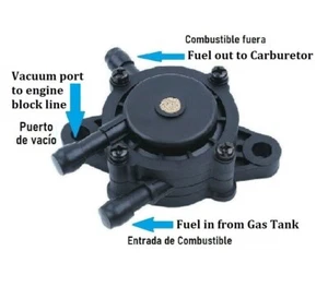 KRAFTSTOFFPUMPE FÜR TECUMSEH HM80-HM100 MOTOREN MOTOR AUTOPULSE IMPULS - Bild 1 von 5