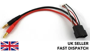 TRX Male Balance Lipo cable de carga/plomo 4S a 4 mm bala/plátano *Traxxas compacto* - Imagen 1 de 4