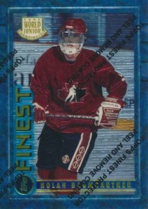 1994-95 Finest #148 NOLAN BAUMGARTNER Rookie Card - Team Canada