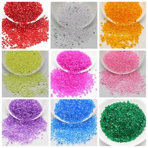 4,000 pcs Acrylic Rhinestone Diamond 4mm Confetti Wedding Supplies Table Scatter - Picture 1 of 17