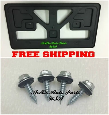 FRONT BUMPER LICENSE PLATE HOLDER for 2017-2020 HONDA CIVIC SI COUPE / SI SEDAN Foto 1 de 4