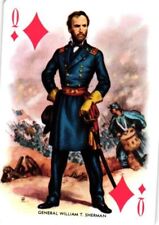 General Sherman Designed by Teodoro N. Miciano American Civil War Playing Card