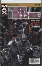 US War Machine 2001 series # 10 near mint comic book
