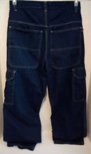 Digger Men's 34x32 Dark Wash Hip Hop Jeans - Picture 1 of 9