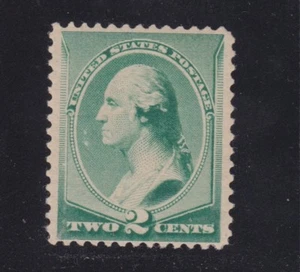 US 213 2c Washington Mint F-VF OG H SCV $50 - Picture 1 of 2