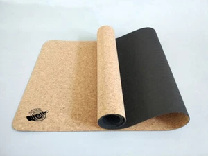 Tapis de Yoga Liège Fitness Sport Gymnastique Pilates 183x60 CM - Picture 1 of 2