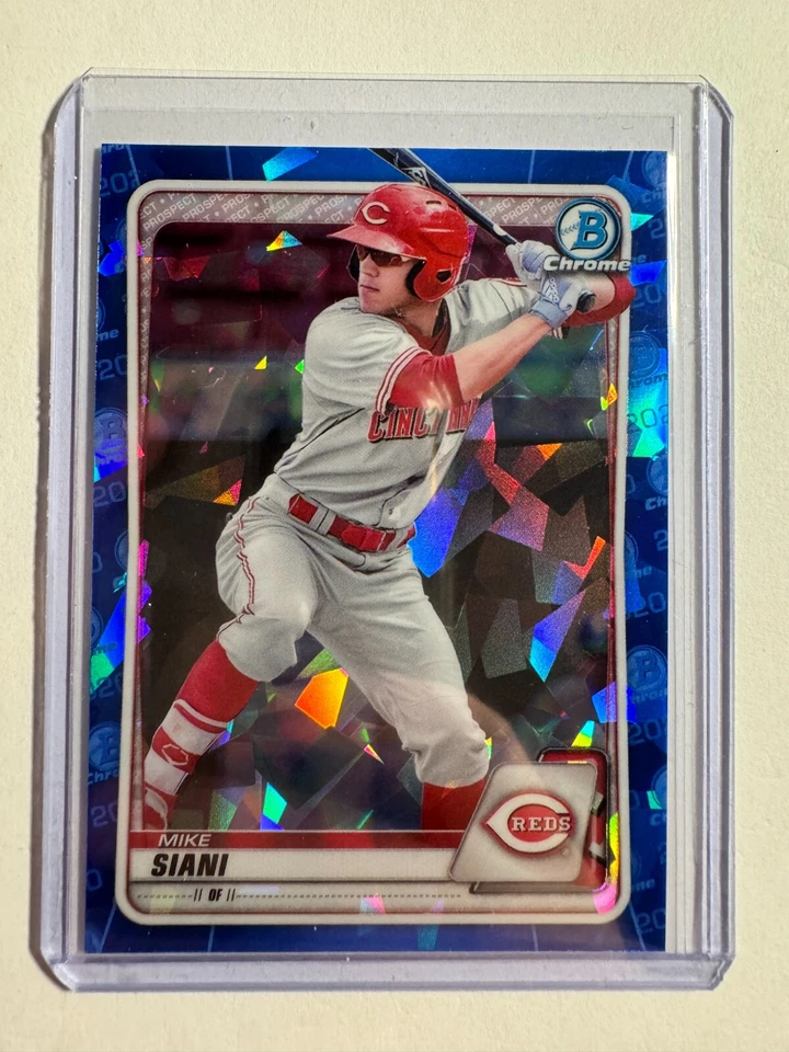 K155,132 - 2020 Bowman Chrome Draft Sapphire #BD7 Mike Siani - Image 1 of 1