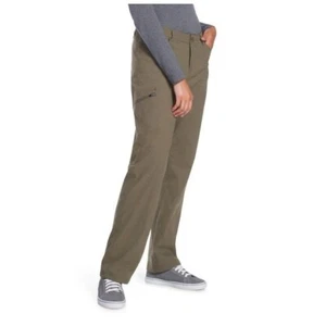 NWT Eddie Bauer Rainier Lined UPF 50 Pants Green Size 14 - Picture 1 of 2