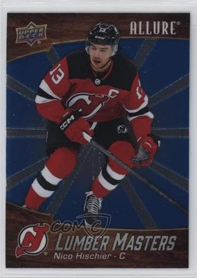 2023-24 Upper Deck Allure Lumber Masters Nico Hischier #LM-12 - Image 1 of 2