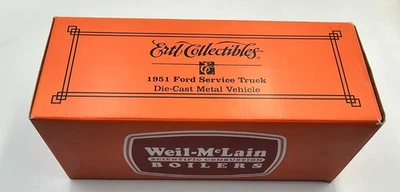 Camión de servicio Ford Weil-Mclain 125 aniversario 1951 diecast escala 1/25 caja abierta Foto 1 de 4