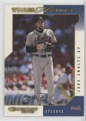 2003 Donruss Team Heroes Glossy John Smoltz #26 HOF - Image 1 of 2