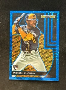 2024 Topps Update-Jackson Chourio RC Black Gold #BG-25-Blue Parallel - Picture 1 of 2