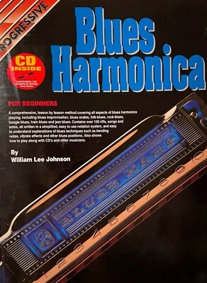 Blues Harmonica For Beginners, By William Lee Johnson - Image 1 of 2