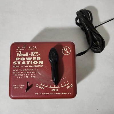 🚂 Revell 800 "Plus" Power Station 15VA HO Transformer in OB TESTED! Works!! C-7 - Image 1 of 4
