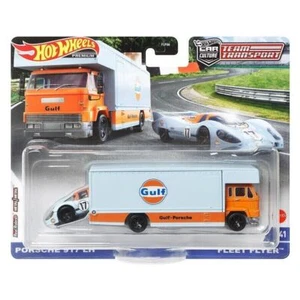 No41 1/64 Hot Wheels Team Transport Gulf Racing Porsche 917 - Picture 1 of 1