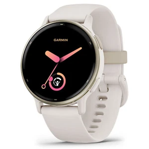 Garmin vívoactive® 5 Ivory/Gold 010-02862-11 - Picture 1 of 8