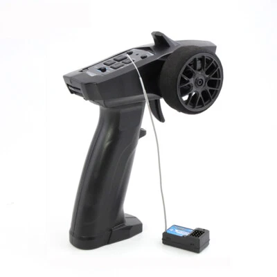 2.4GHz Digital Radio Remote Control Transmitter Receiver 3 CH For RC Car Boat - Image 1 of 4