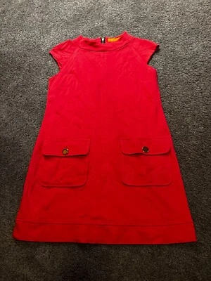 Vestido vintage rosa con bolsillo frontal para mujer + cremallera de cuero negro - ENVÍO GRATUITO Foto 1 de 3