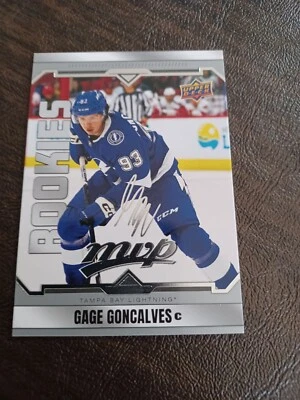 2024-2025 UD MVP Hockey Cards Inserts, Rc's, SP's Buy 3 50% off Free Shipping - Image 1 of 2