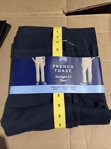 French Toast Boys Straight  Fit Pant 5 - Picture 1 of 3