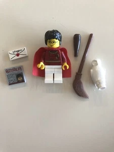 Lego Minifigur Harry Potter Quidditch mit Hedwig Eule - Bild 1 von 2