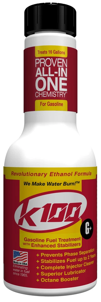 K-100 FUEL TREATMENT (GASOLINE) 8oz 100 - Image 1 of 1
