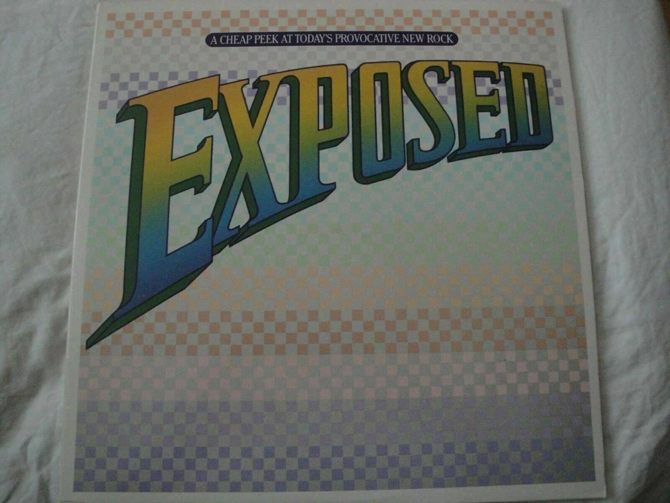 EXPOSED A CHEAP PEEK AT TODAY'S PROVOCATIVE NEW ROCK 2X VINYL LP 1981 CBS RECORD - Image 1 of 4