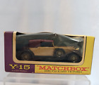 MATCHBOX - MODELS OF YESTERYEAR - #Y15 - 1930 PACKARD VICTORIA - GOLD