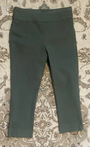 St Johns Bay Capri Pants Girls Size 14 Green - Picture 1 of 9