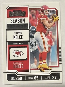2023 Panini Contenders - Season Ticket #52 Travis Kelce Silver  - Picture 1 of 2