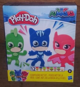 Play-Doh PJ Masks Hero Play Set Plus+ Another 7 Extra Tubs Of Play-Doh Included. - Picture 1 of 8