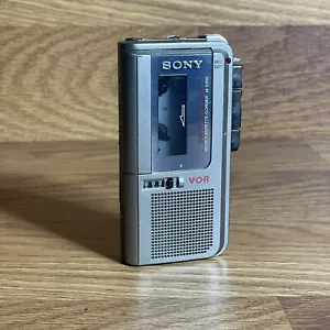 Sony M-570V Microcassette Voice Recorder Silber V-O-R Clear Voice Plus - Bild 1 von 9
