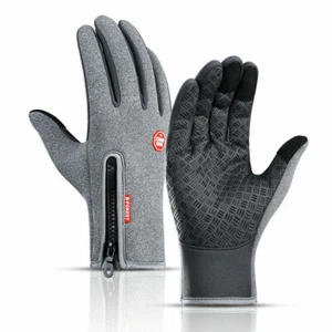 Winter Warm Gloves Thermal Windproof Ski Gloves for Cold Weather Men Women - Picture 1 of 21
