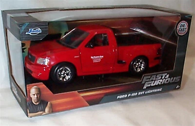 FAST & FURIOUS Brians Ford F-150 Lightning 1/24 SCALE DIECAST Jada 99574 F&F - Image 1 of 2